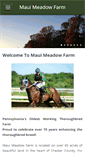 Mobile Screenshot of mauimeadowfarm.com