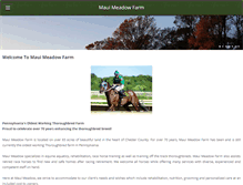 Tablet Screenshot of mauimeadowfarm.com